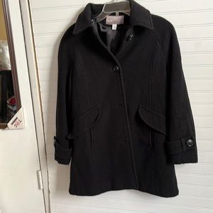 Croft &barrow black coat
